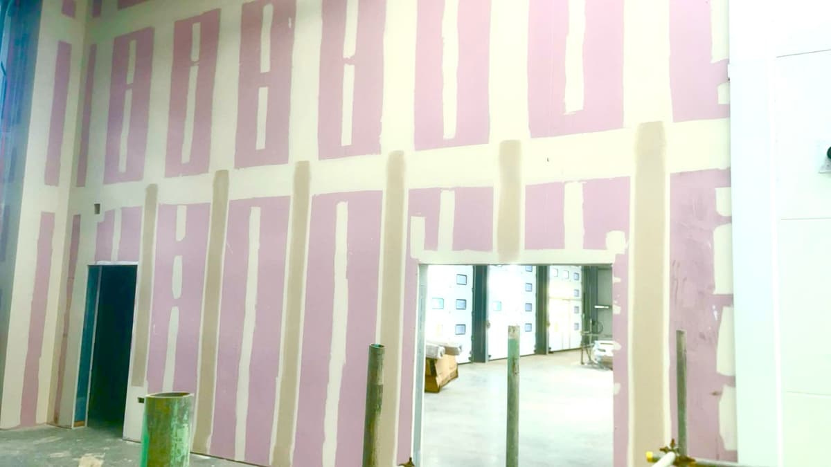 Second Coat (Build up the joint)